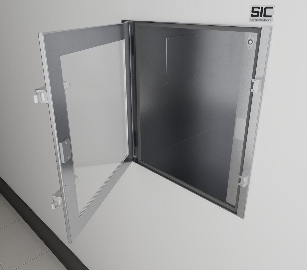 90 degré passe-objet acier inoxydable SIC36001 – Image 2